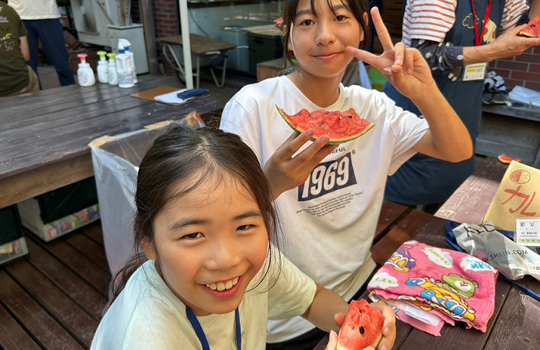 〇〇の様子